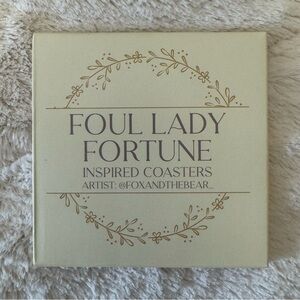 📚 Coasters | Foul Lady Fortune